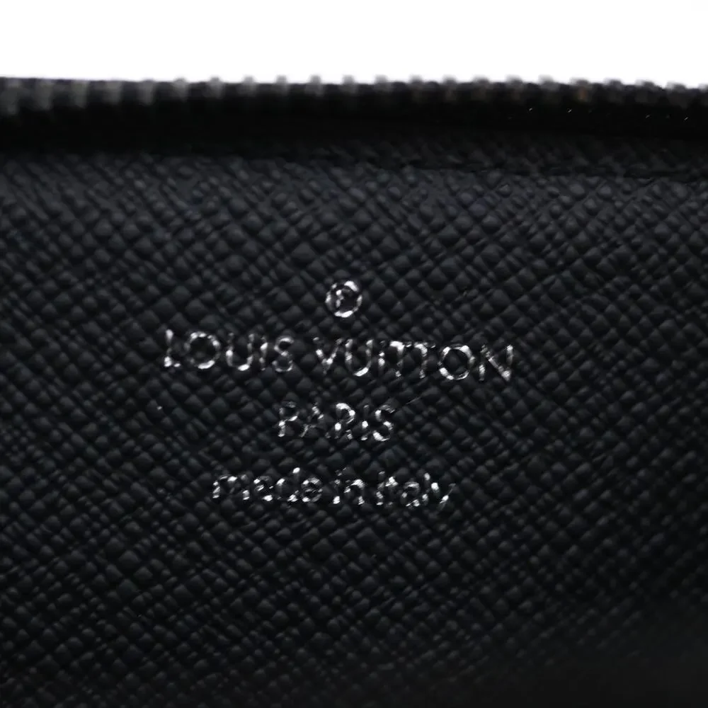 Louis Vuitton Monogram Eclipse Discovery Compact Wallet Black